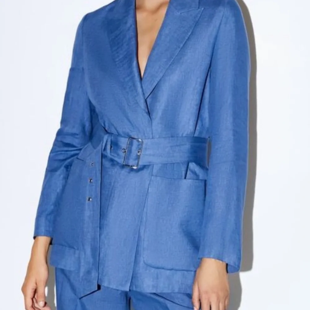 - New With Tags Zara linen pants suit set. Size L/XL - Picture 4 of 4